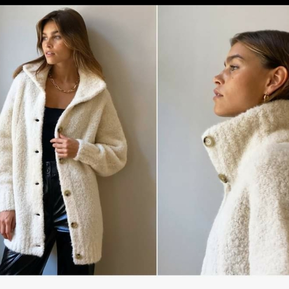 COPY - Wilfred Oversized Alpaca Cardigan - Picture 1 of 4